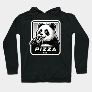 panda eat pizza Hoodie